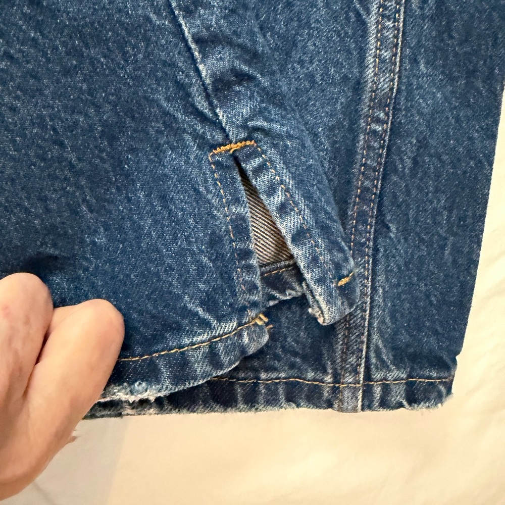 FREE PEOPLE WE THE FREE CRVY Curvy Misfit Flare‎ Jeans Medium Denim 26 - Picture 13 of 14